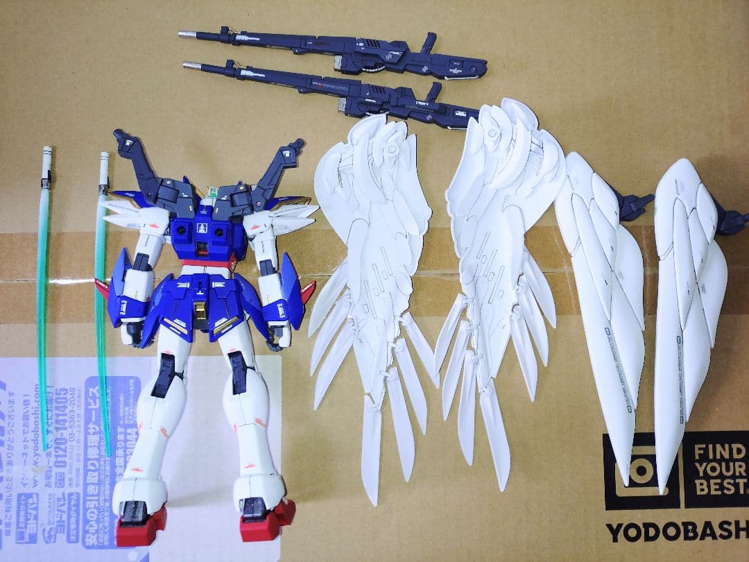 MGウイングガンダムゼロＥＷ版　塗装済み完成品 2体 ガンプラまとめ売り