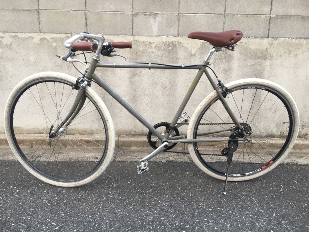 クロスバイク ロードバイク 自転車 整備済み チャリ ギヤ ロード カスタム