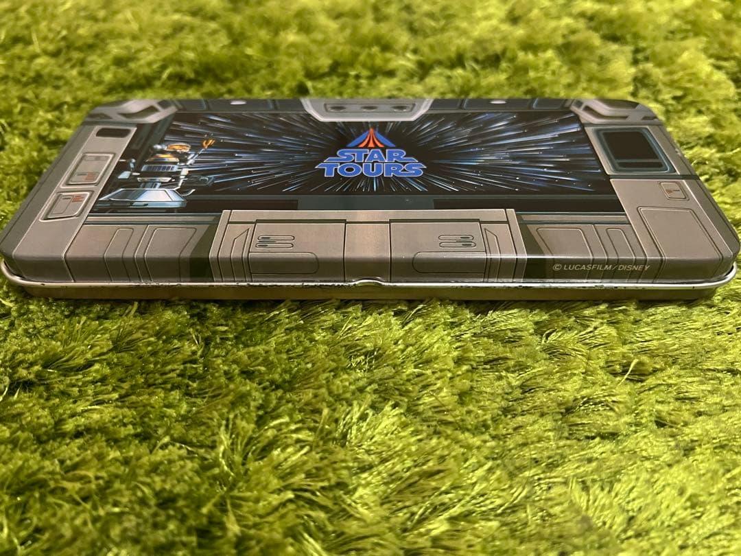 旧 スターツアーズ 缶ペンケース 鉛筆付き 東京ディズニーランド 1989