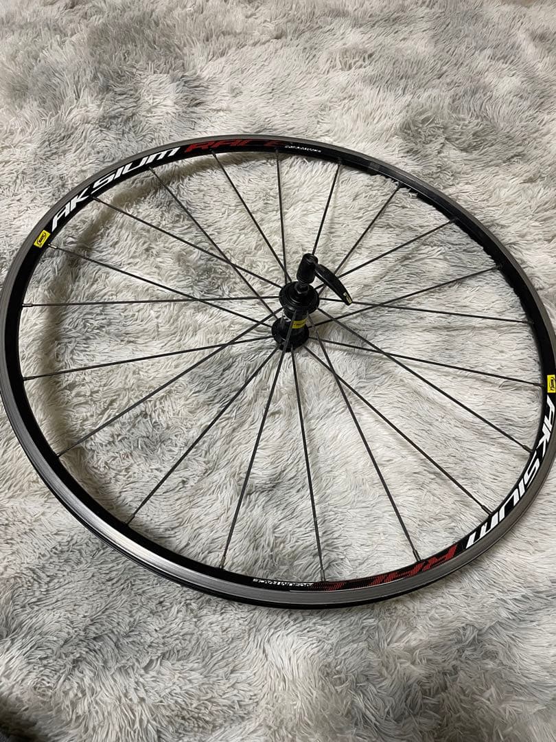 【ううう】MAVIC アクシウム　ロードホイール前後セット
