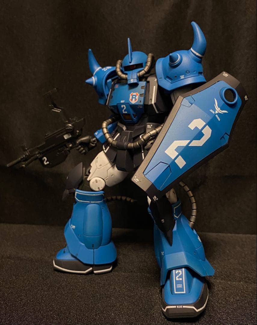 【ガンプラ完成品】　HG プロトタイプグフ　機動実証機　ブルーカラーVer.