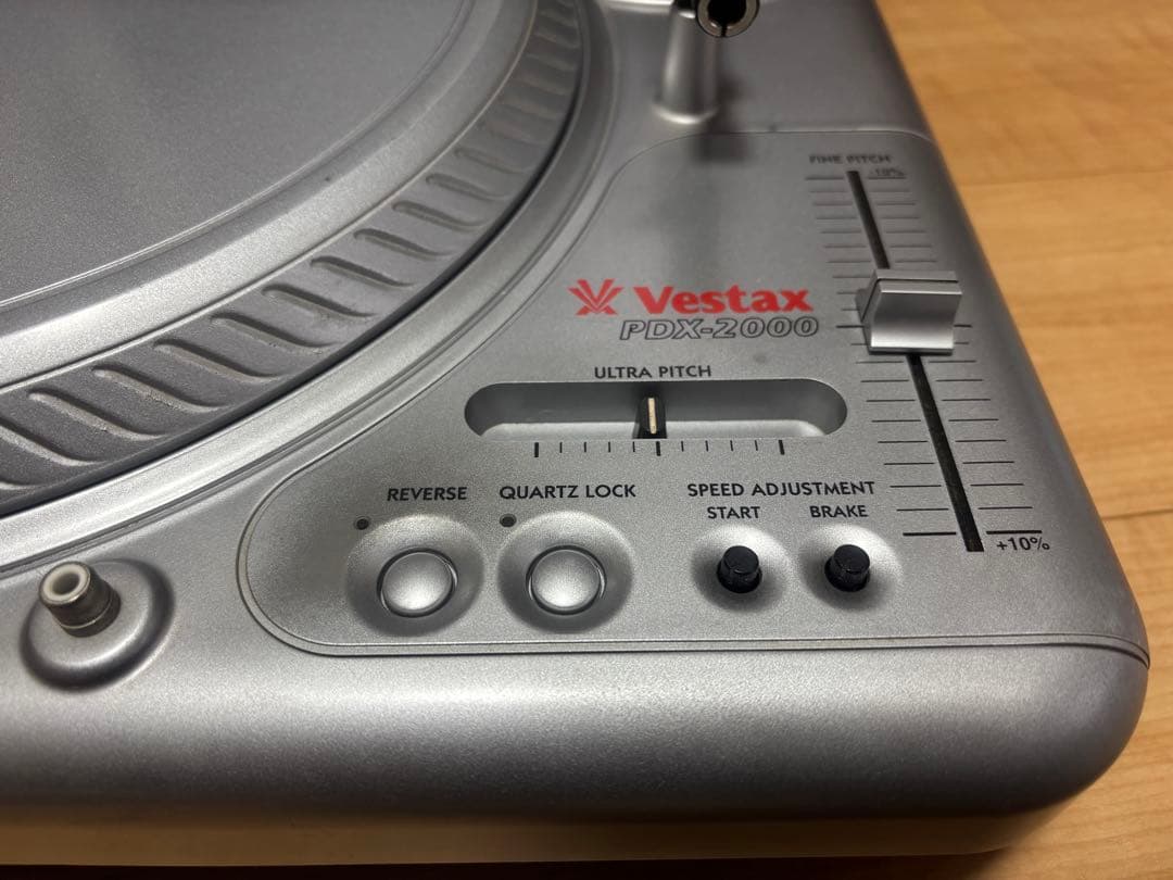 Vestax PDX-2000 1台+ジャンク1台+ダストカバー