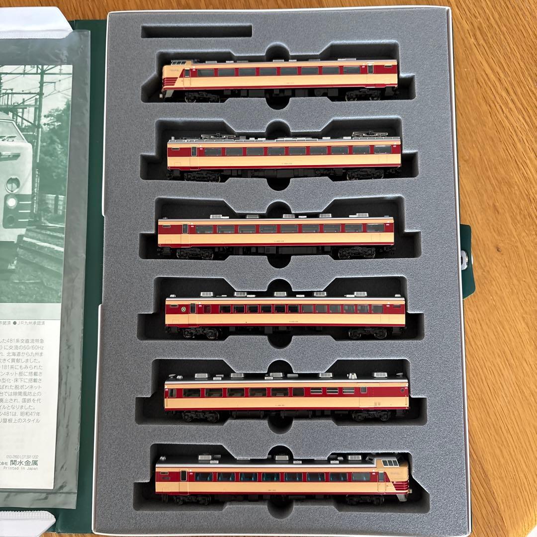 【新同】KATO 10-1128 485系300番台6両基本セット付属品未使用⑩