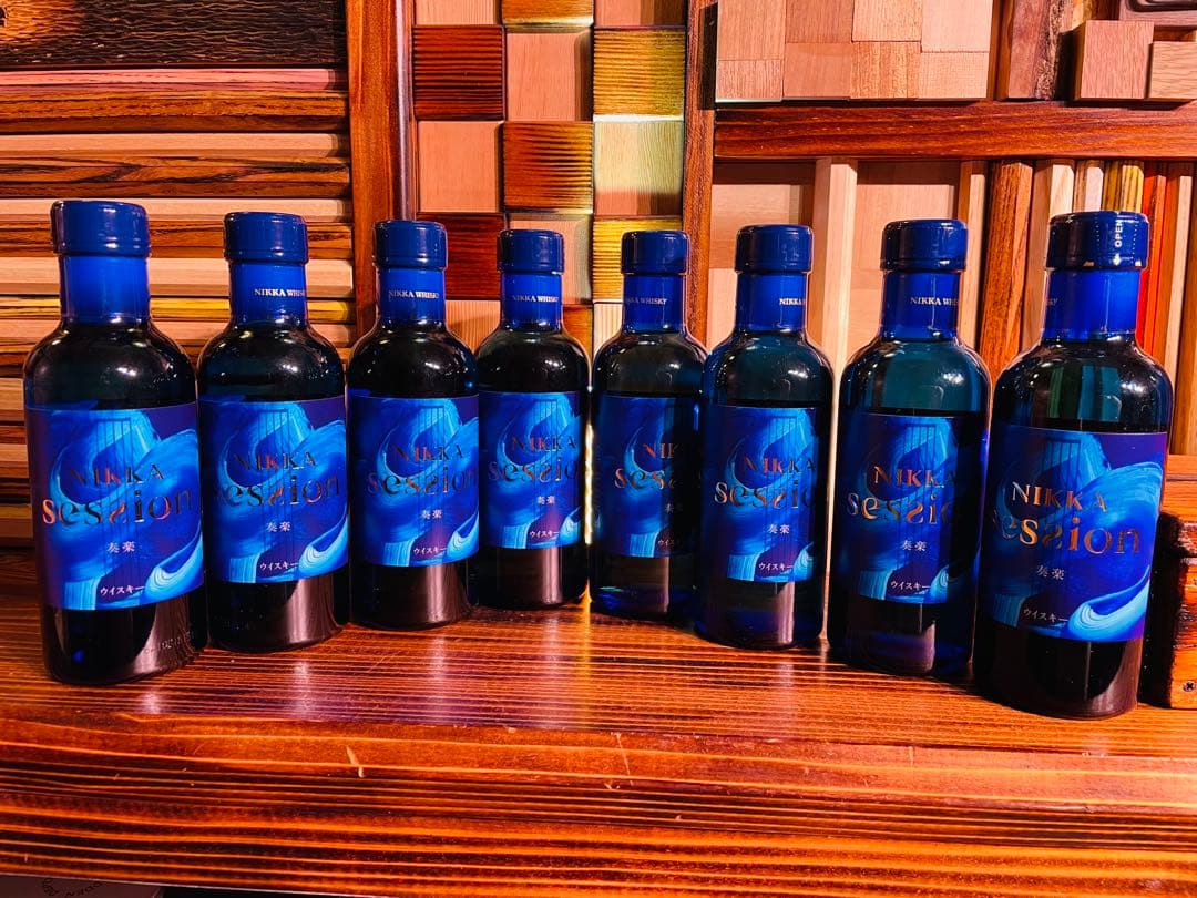 【新品・未開栓】ニッカ セッション 180ml 43% 8本セット