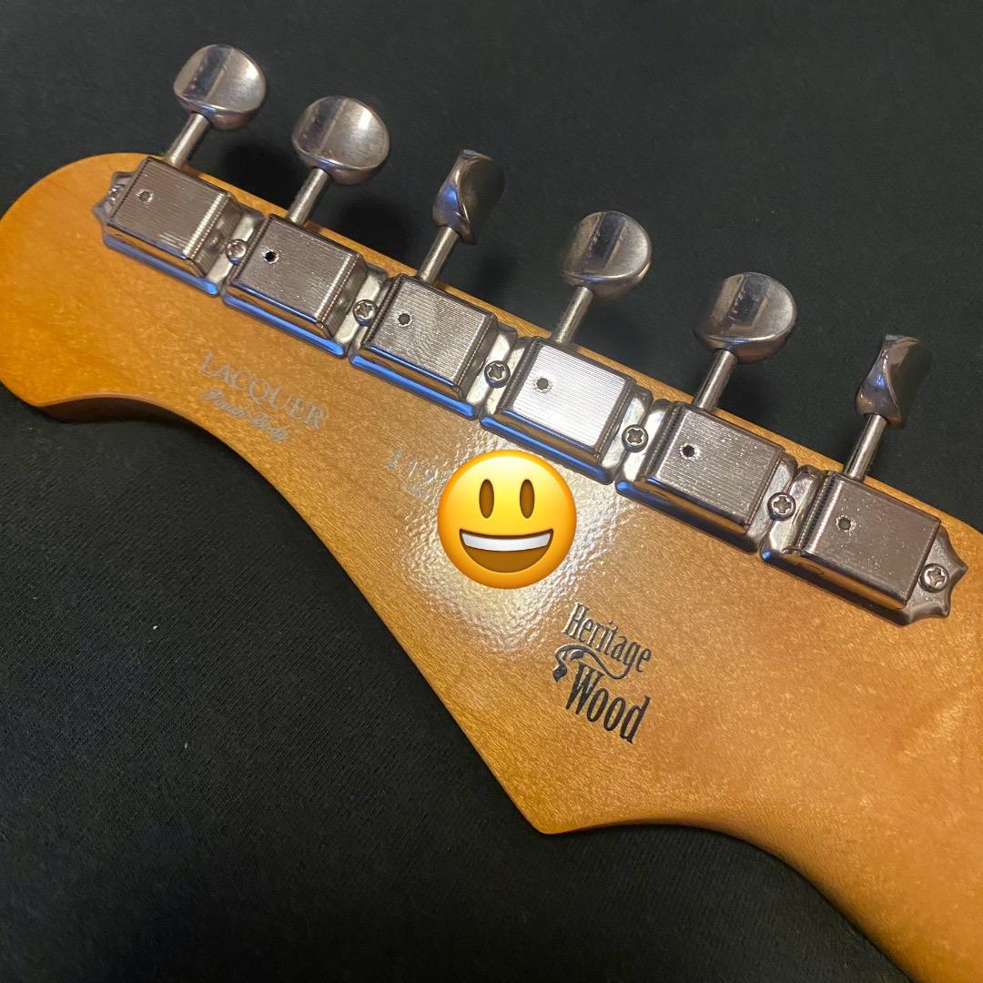 HISTORY HS-SV オールラッカー ヘリテイジウッド ストラトタイプ