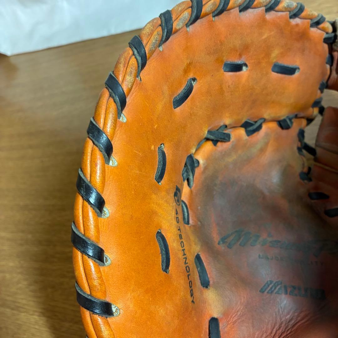 ミズノ ミズノプロ 一般軟式 ファーストミット 左投げ 美品