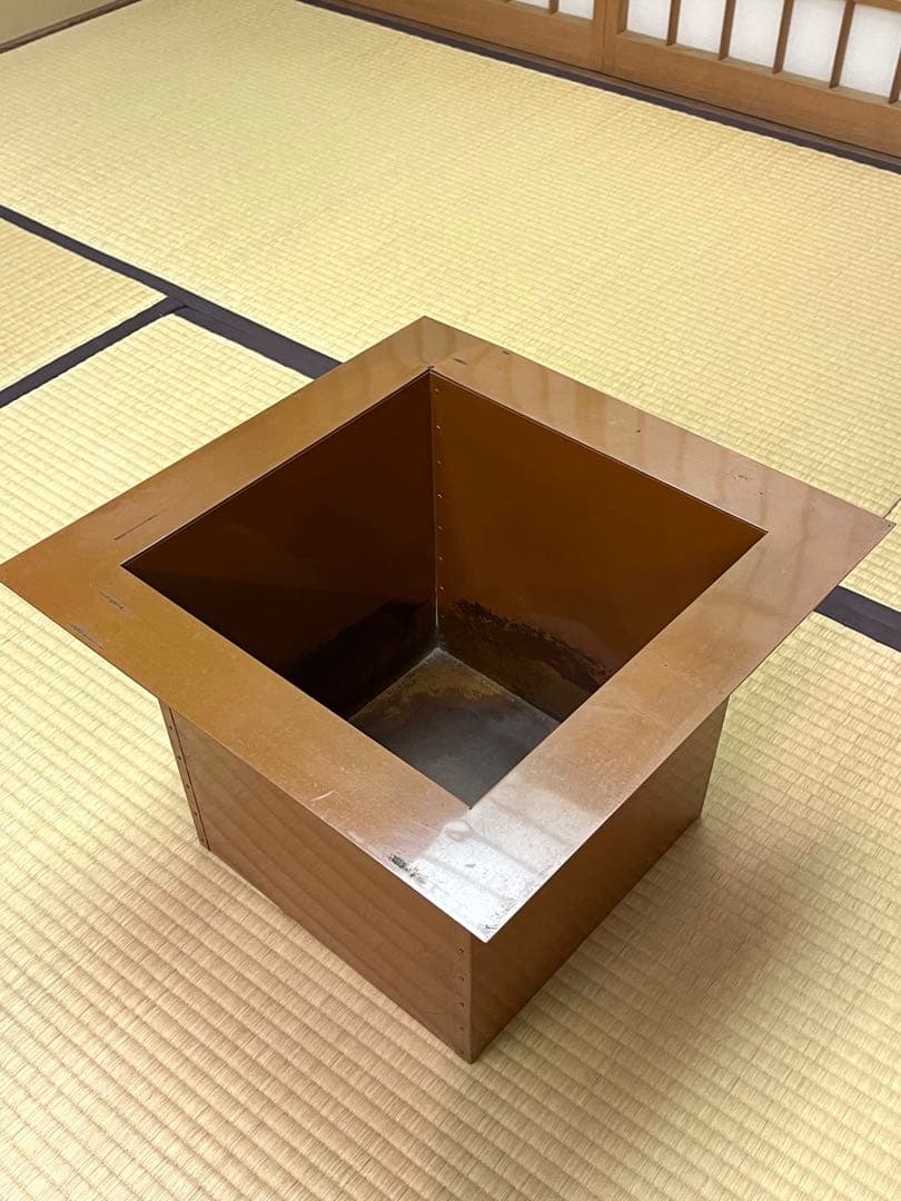 茶道具　炉　銅製