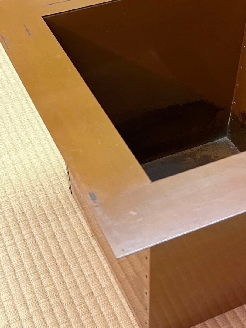 茶道具　炉　銅製