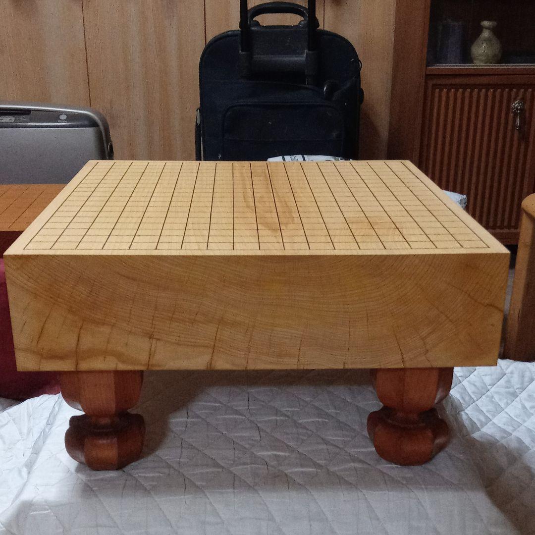 国産本榧の木足つき碁盤