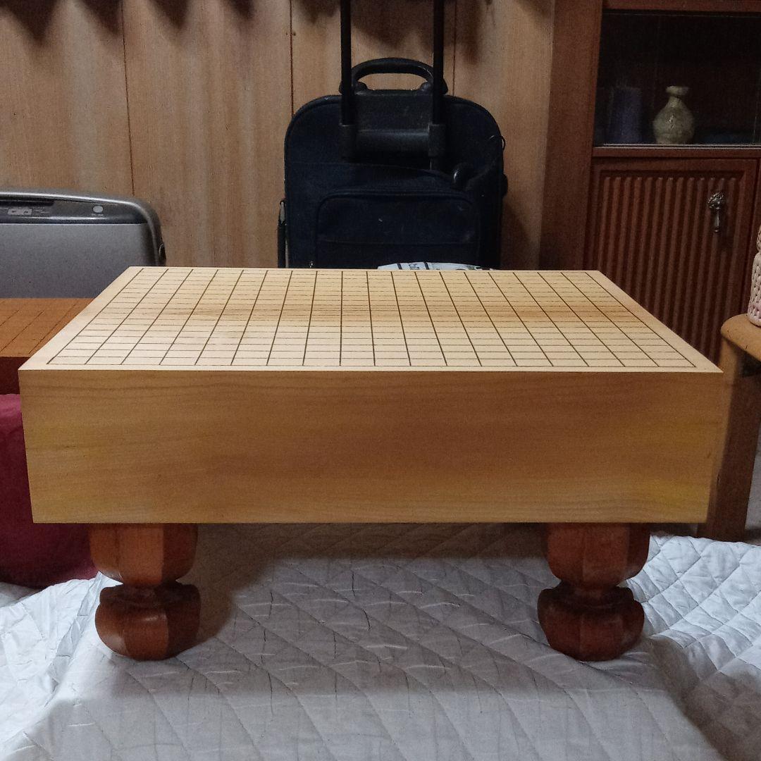 国産本榧の木足つき碁盤
