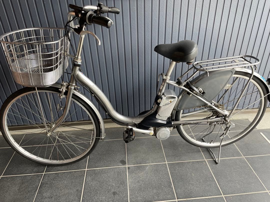 引取限定ブリヂストンアシスタベーシック A6B16リチウム3.1AH 26インチ