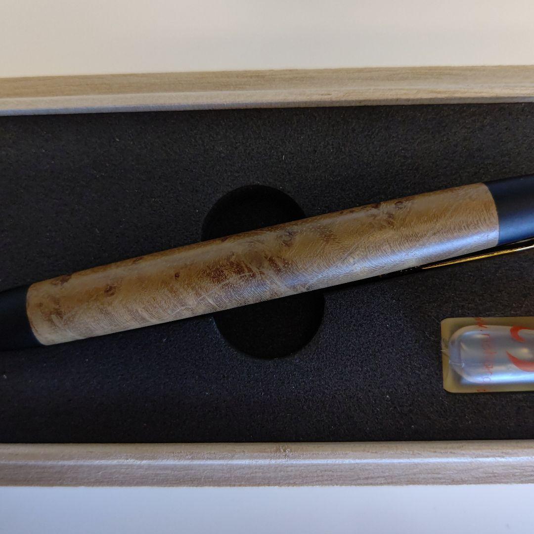 野原工芸　スタンダードボールペン　特上チーク瘤