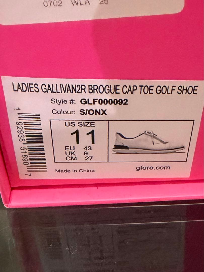 G/FORE GALLIVAN2R ゴルフシューズ女性用　２７cm 送料込み
