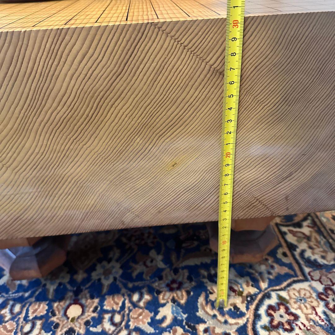 【送料込】高級 碁盤 碁石セット 蛤 那智黒石