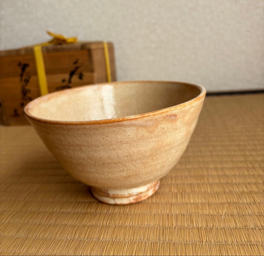 茶道具　抹茶碗　萩焼　野坂康起