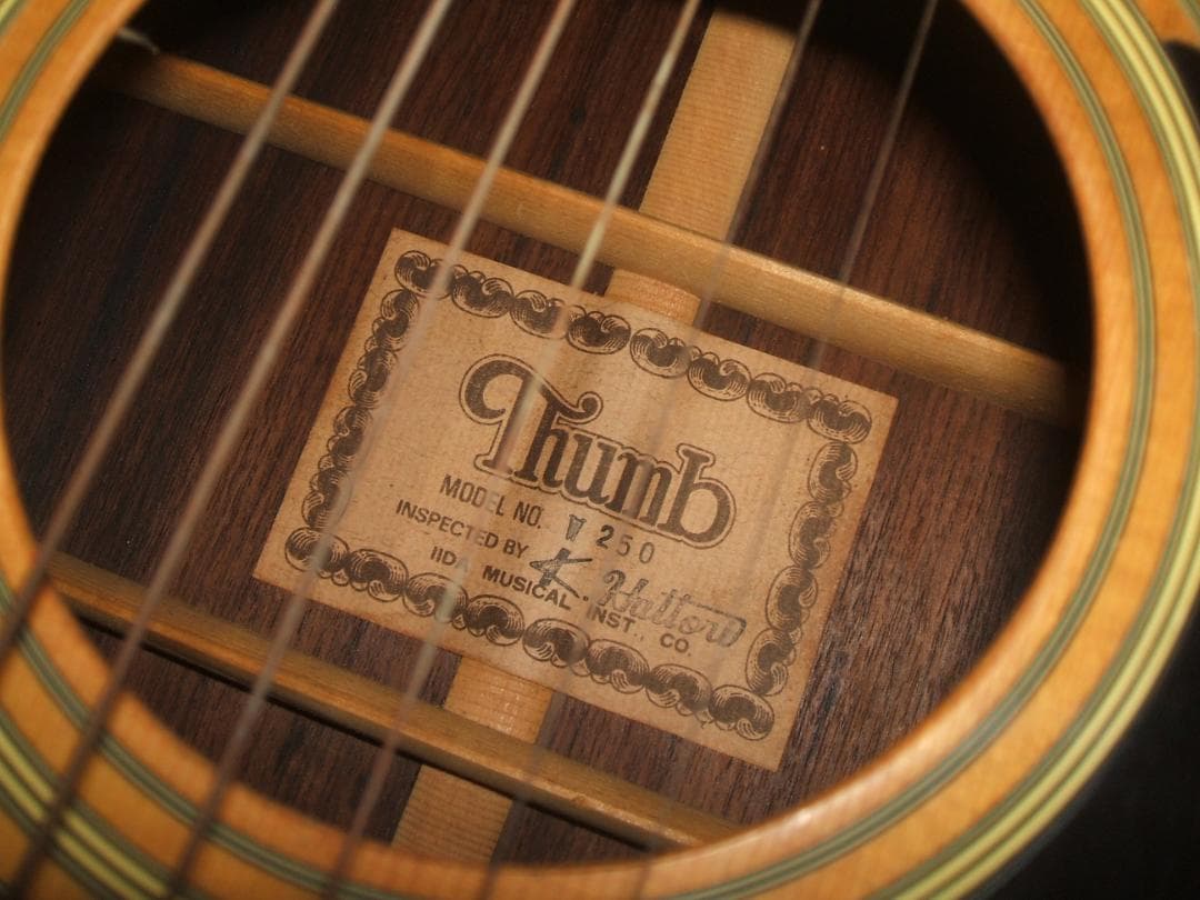サム Thumb W250 アコースティックギター ハードケース付1977年品