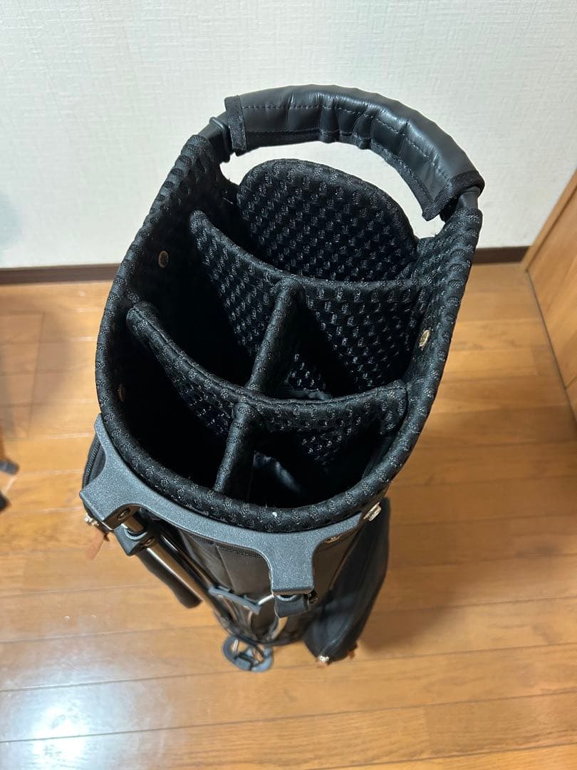 GREGORY ゴルフバッグ 黒 スタンド付き