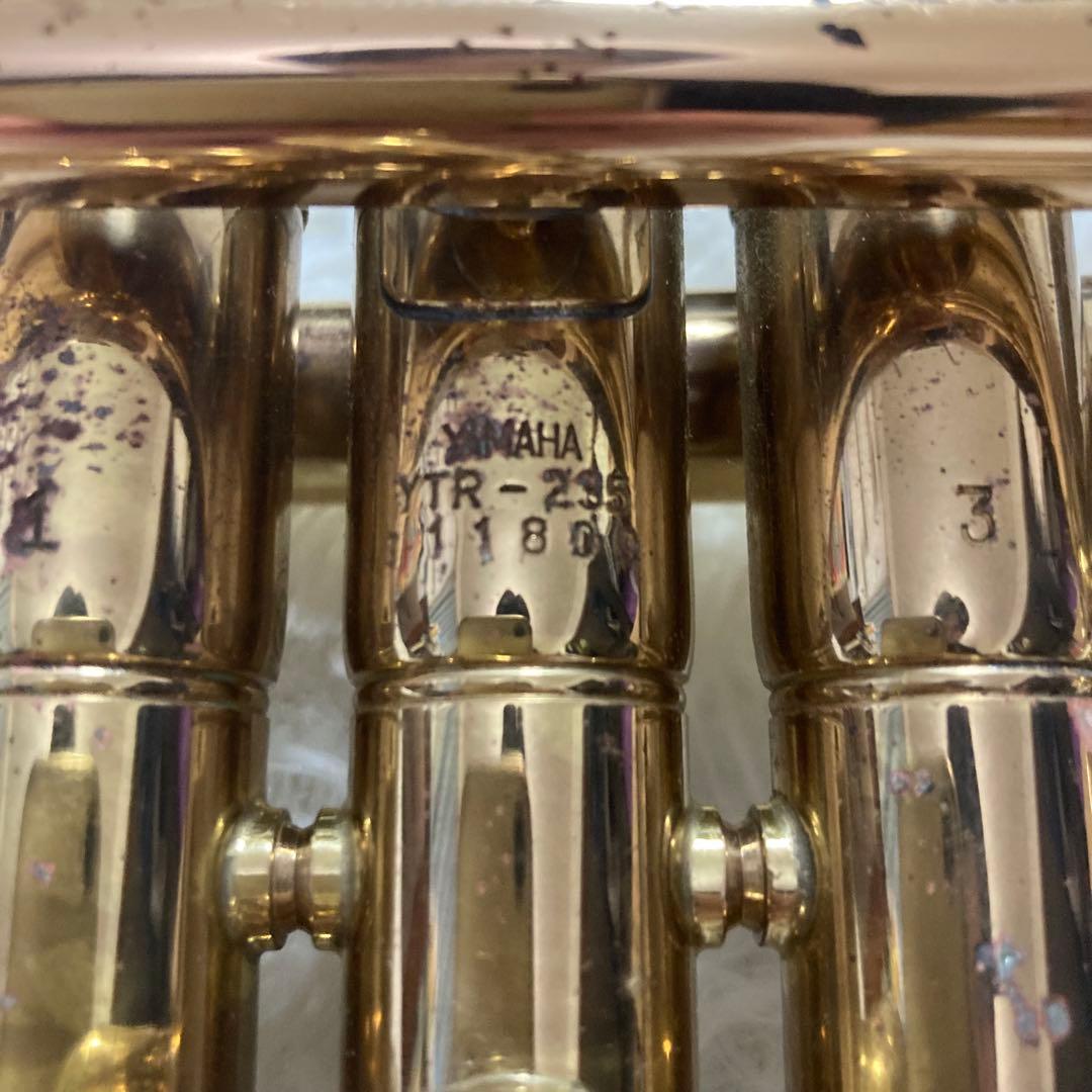 現状販売！YAMAHA トランペット YTR-235 ハードケース付き