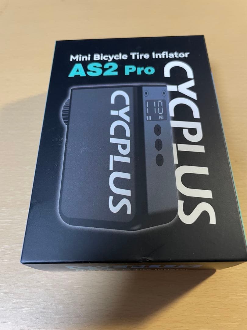 Cycplus AS2 pro 自転車用電動ポンプ