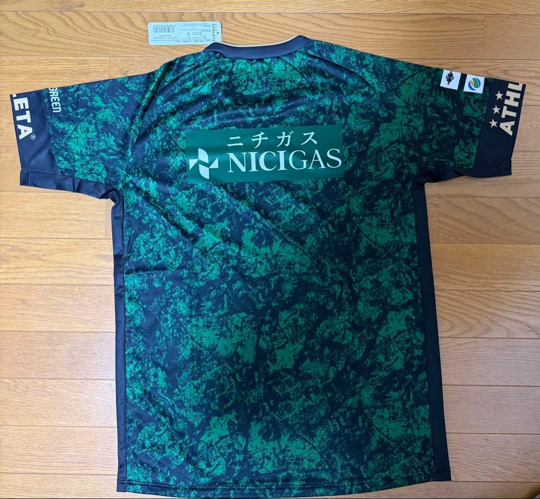【タグ付未使用】東京ヴェルディ プラクティスシャツ ＬサイズATHLETA