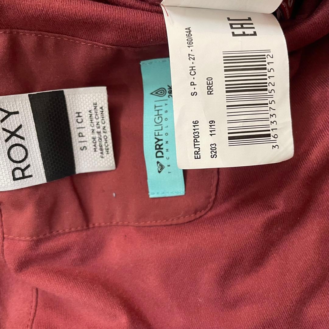 ROXY ロキシー　S レディース　スノーボードウェア　つなぎ　ビブパンツ