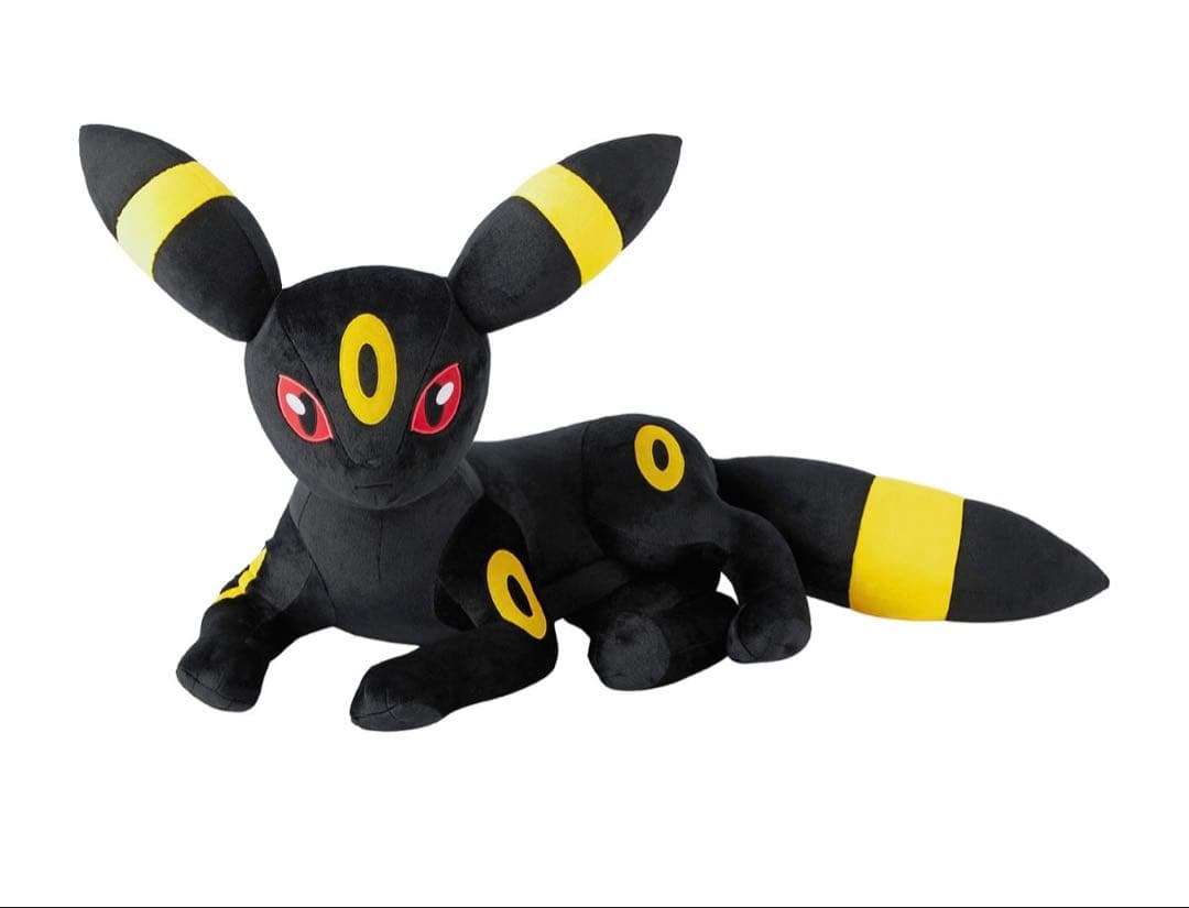 等身大　ブラッキー　寝そべり