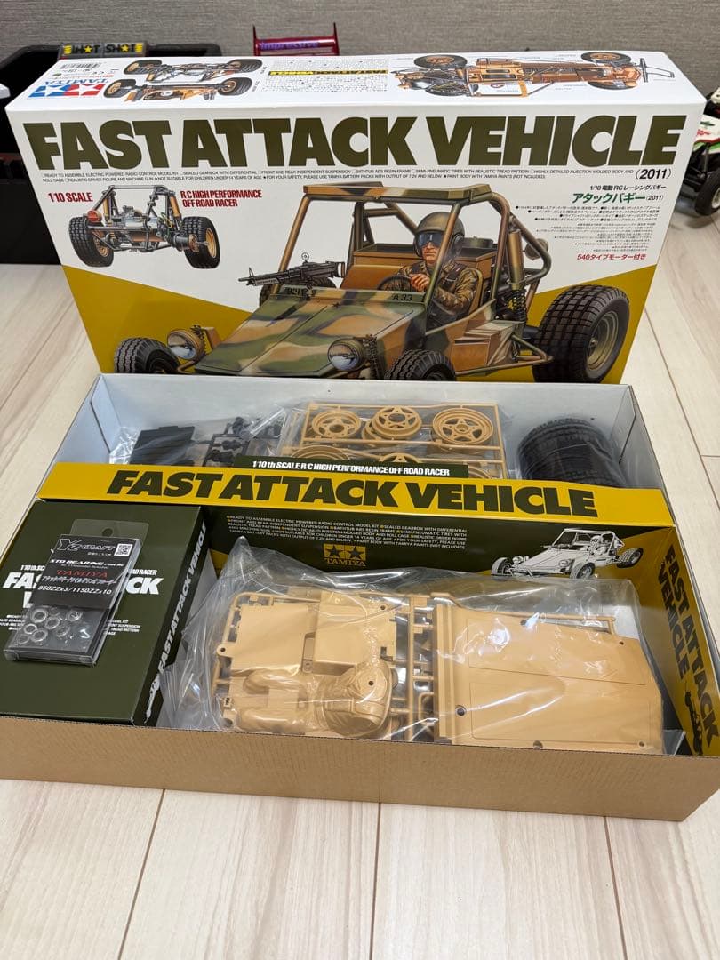 タミヤ アタックバギー1/10 RC 新品未組立