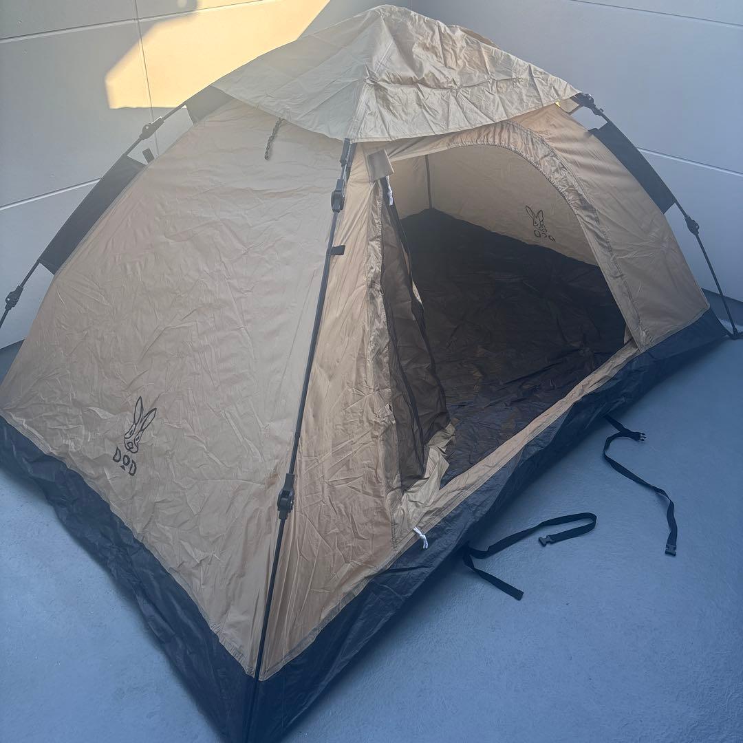 ディーオーディー DOD T2-629-TN ワンタッチテント タン
