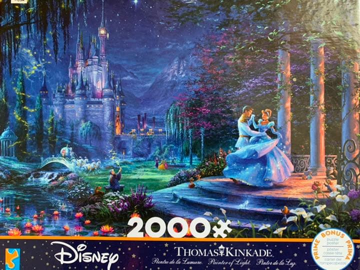 日本未発売!!世界最後の新品未開封在庫!! シンデレラ2000ピースパズル