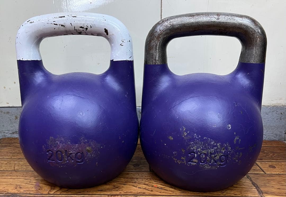 競技用　ダブル　ケトルベル　20kg❌2個