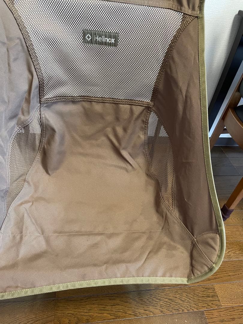 ヘリノックス　チェアツー　コヨーテタン