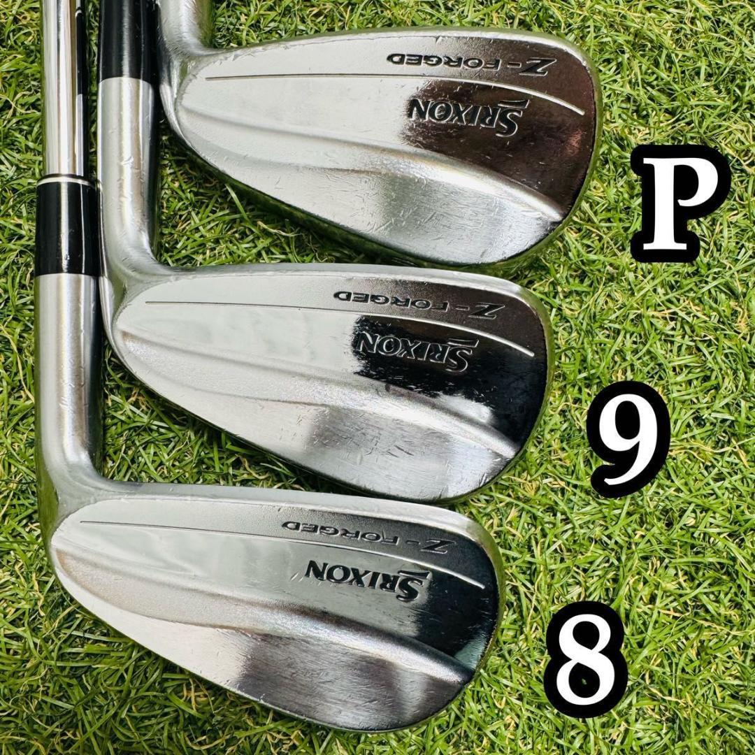 【良品】スリクソン Z-FORGED メンズアイアンセット 6本 スチール S