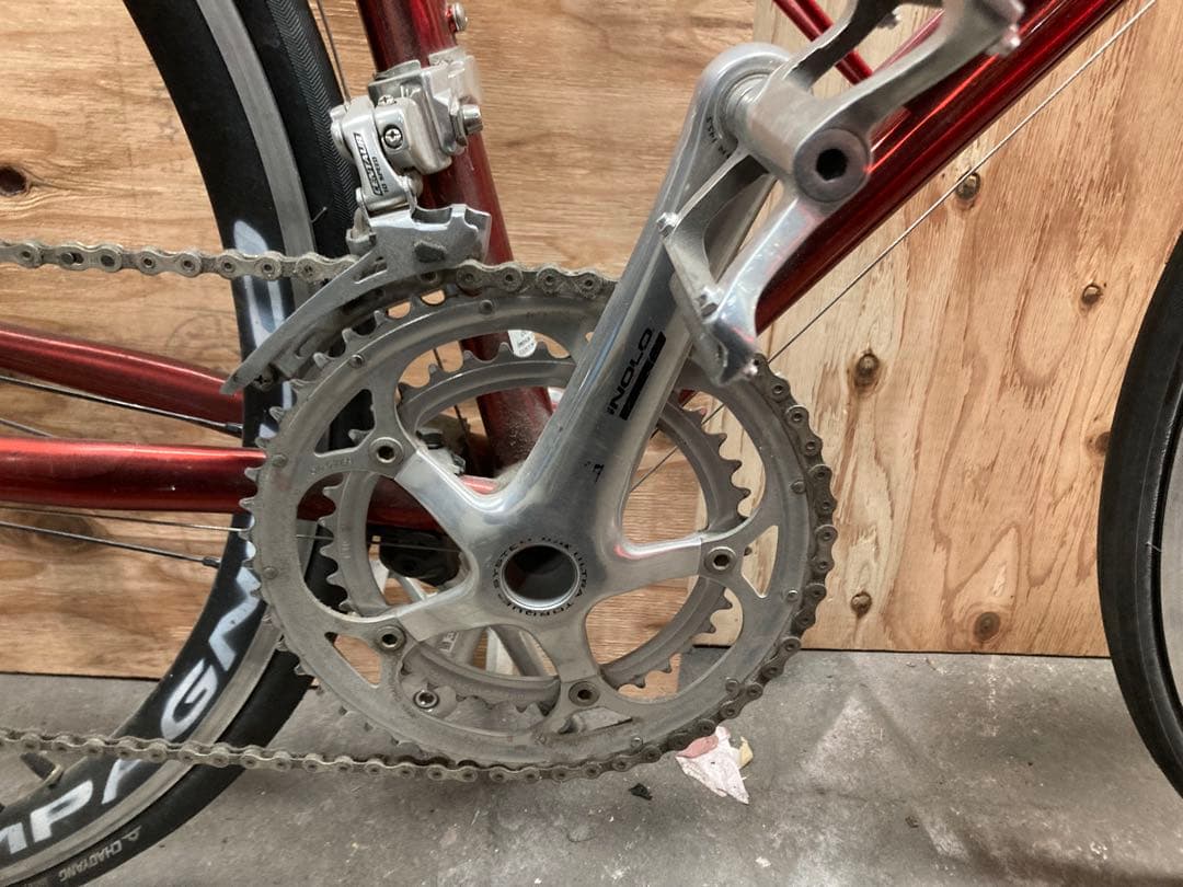 カンパニョーロパーツフルカスタム　カラミータ due+ クロモリ