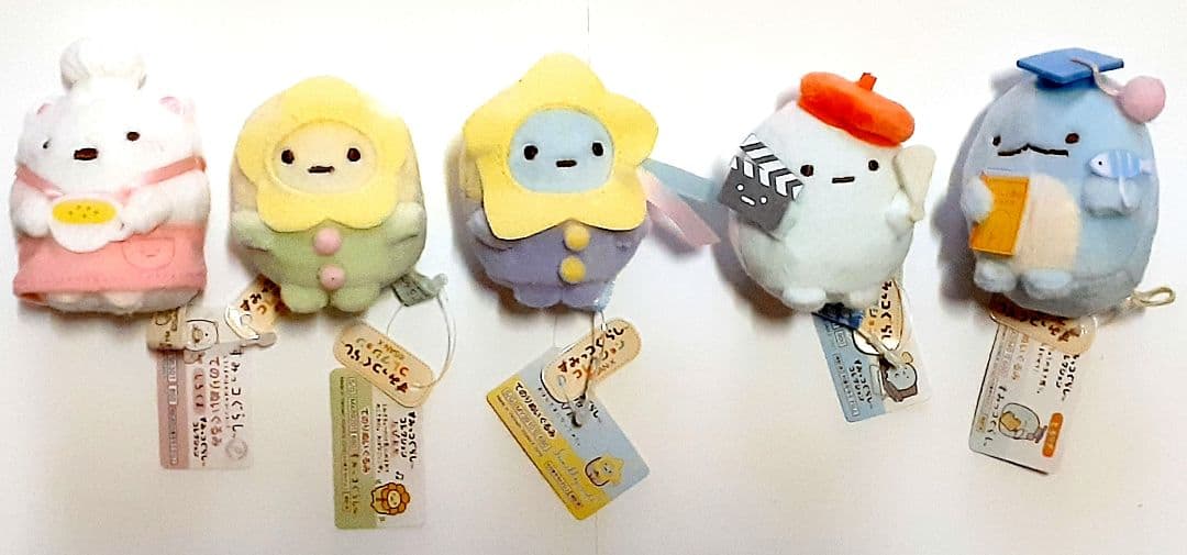 すみっコぐらし　てのりぬいぐるみ・ぶらさげぬいぐるみ60点まとめ売り