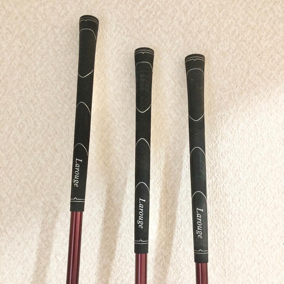 キャディバッグ付き ラルージュ Larouge レディース ゴルフ 9本