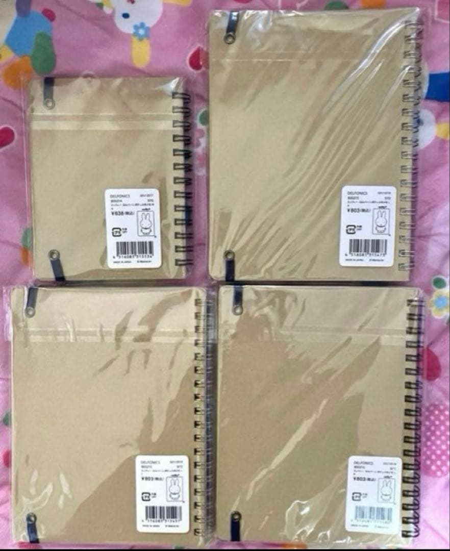 ⭐️新品未使用⭐️65周年⭐️ミッフィー展⭐️ロルバーン⭐️4冊セット⭐️