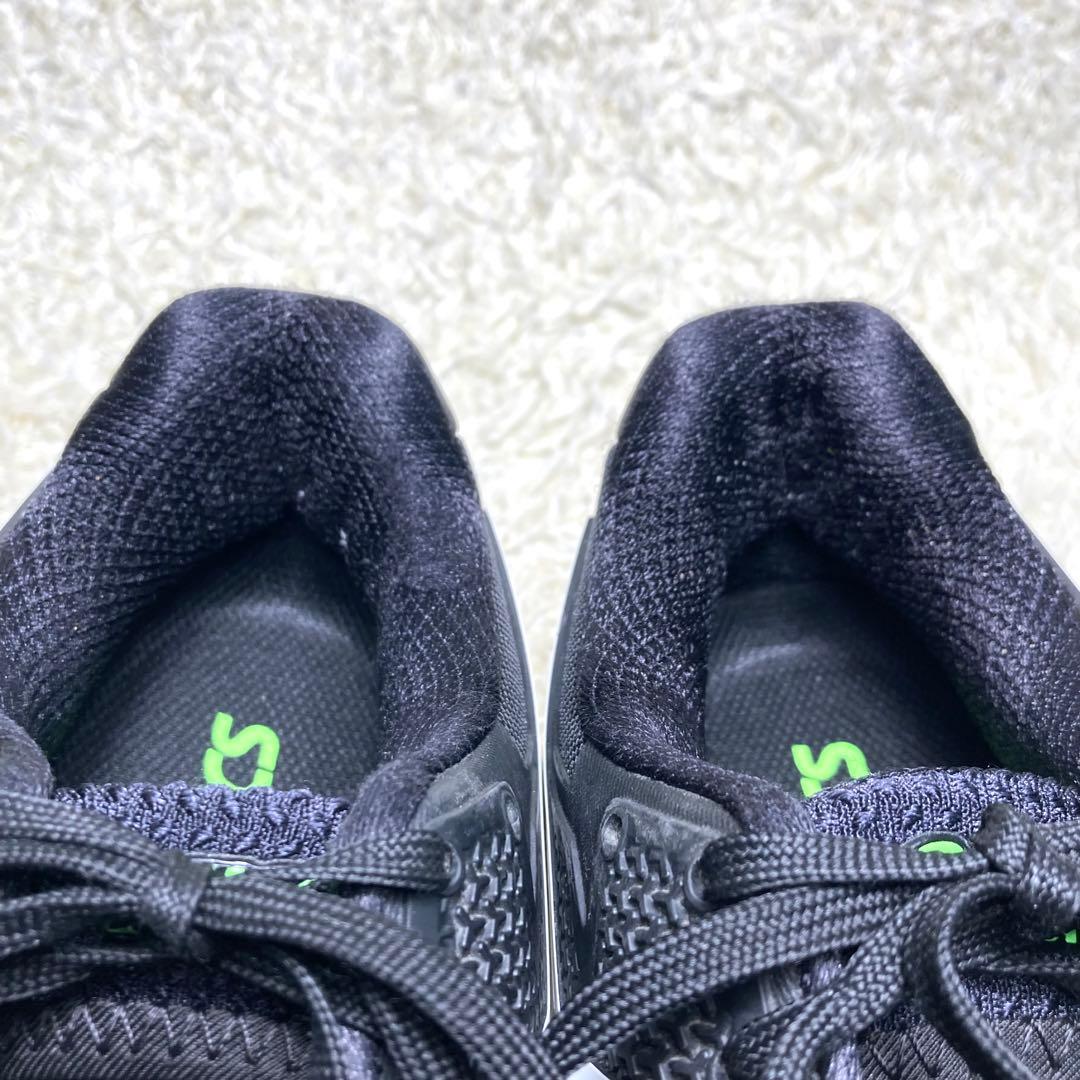 『美品』アシックス ゲルレゾリューション 8 OC テニスシューズ　ブラック