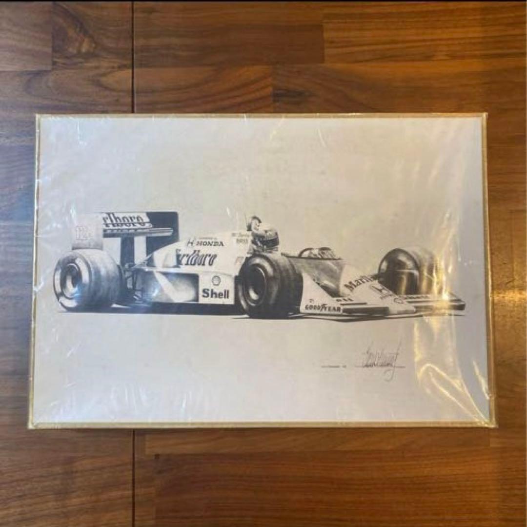 アイルトン・セナ マクラーレン・ホンダ MP4/4 リトグラフ ジグソーパズル