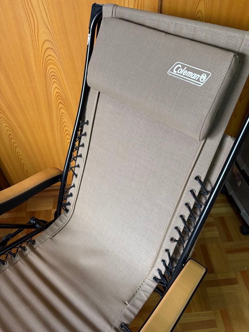 Coleman インフィニティチェア 折りたたみ ベージュ