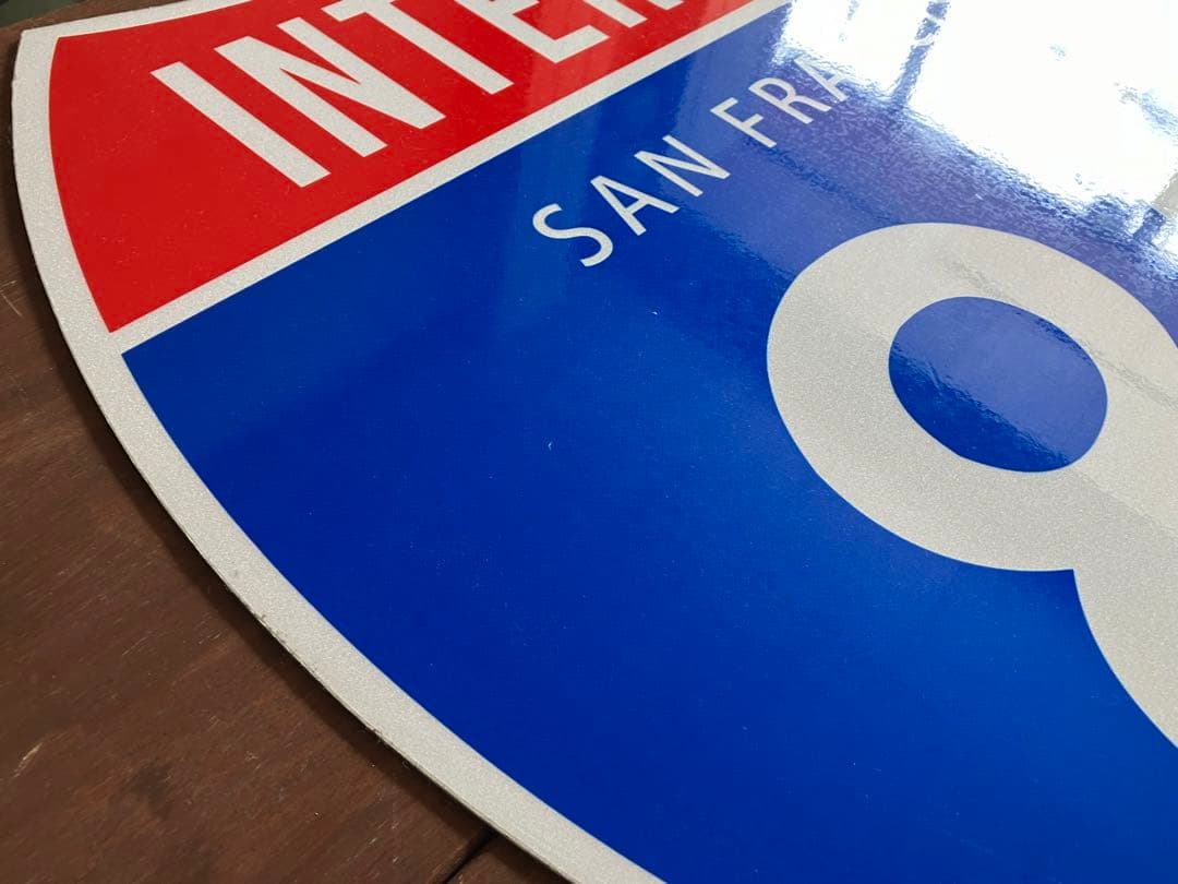 道路標識◆道路看板◆トラフィックサイン◆ロードサイン◆アメリカ◆USA◆80