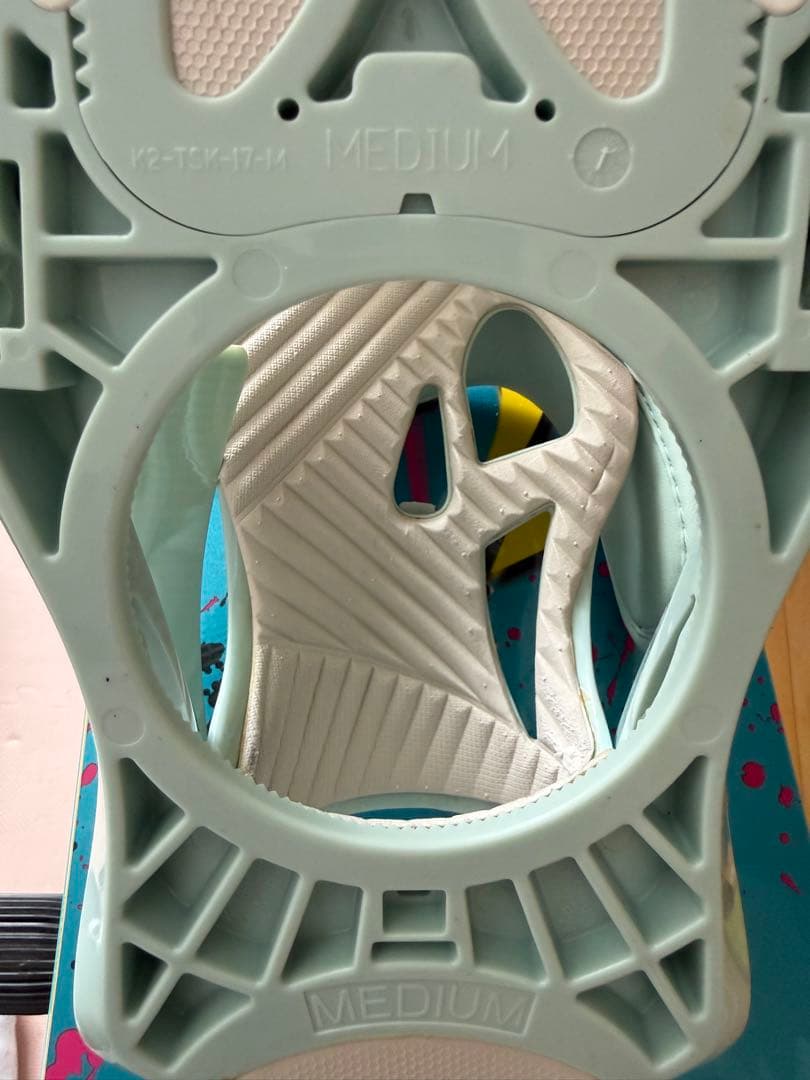 RICE28 148/ K2 Charm スノーボード　バインディング セット