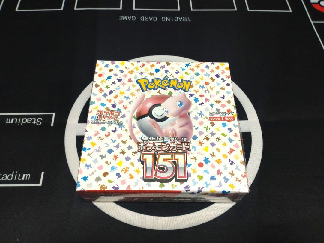 ポケモンカード 151 1box 新品未開封 シュリンク付き