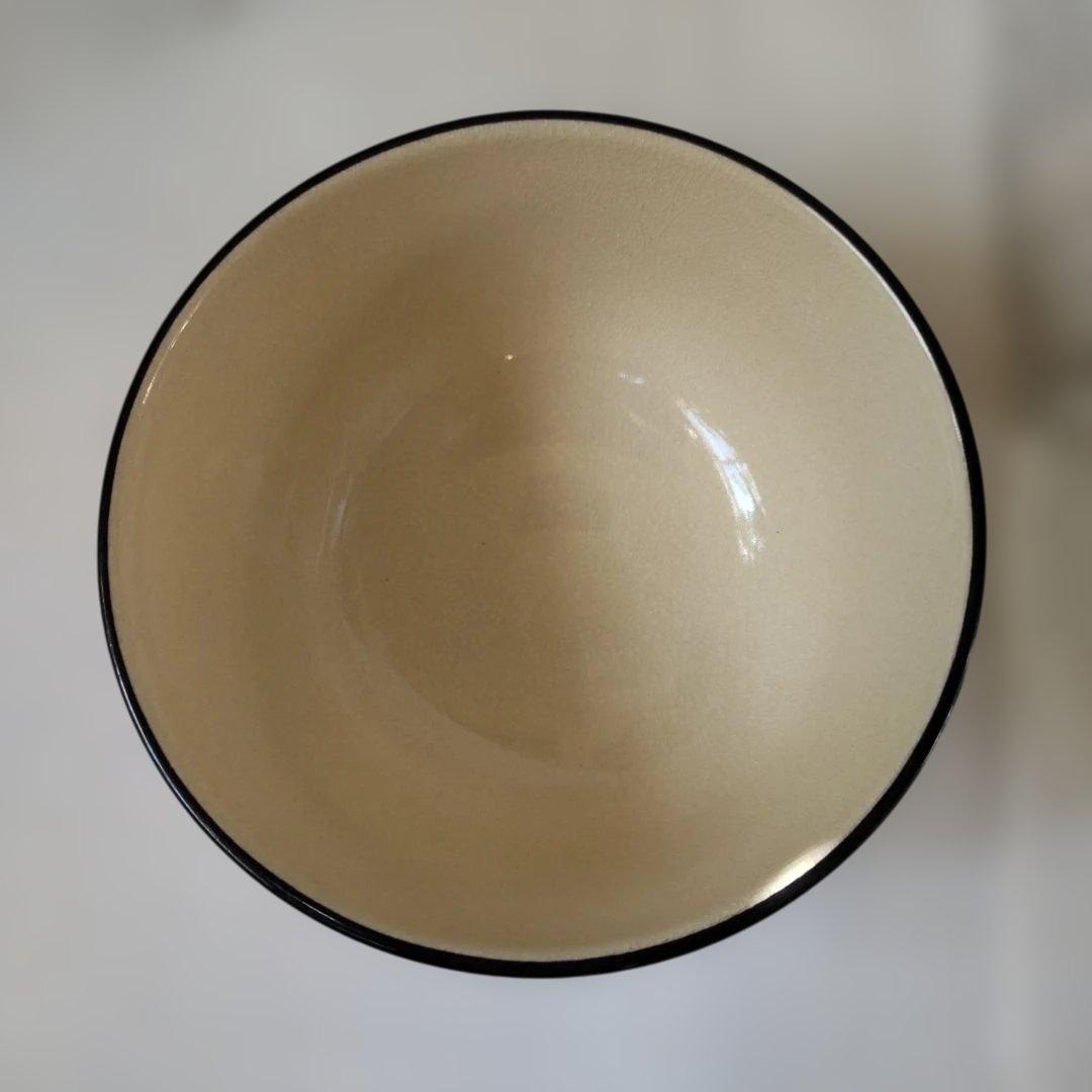 京焼 宮地英香 作 三彩龍紋 抹茶碗 茶碗 茶道具 茶器 新品 未使用 保管品