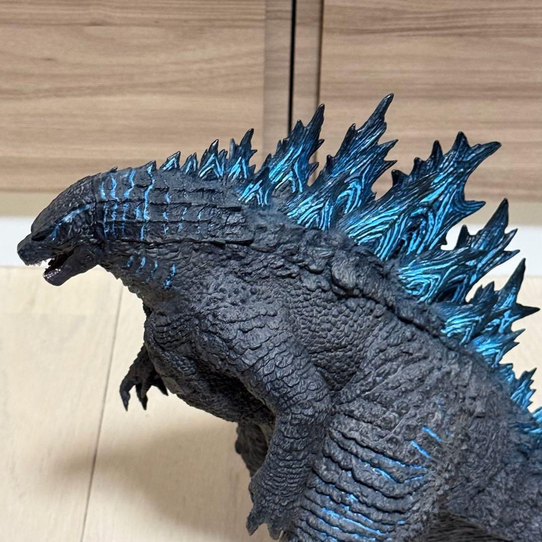 【LED発光不良・リペイント済み】東宝大怪獣 ゴジラ(2019) 少年リック限定