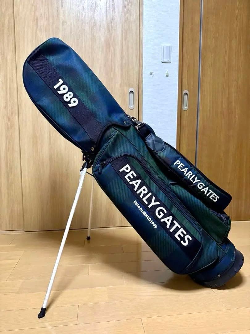 PEARLY GATES キャディバッグ ブラックウォッチ 2023年モデル