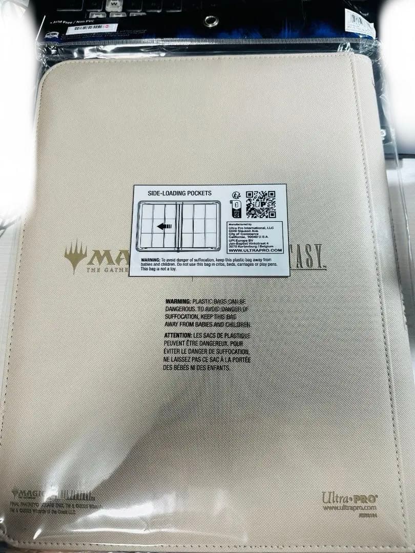 セフィロス＆クラウド MTG*FINAL FANTASY バインダー 新品未開封