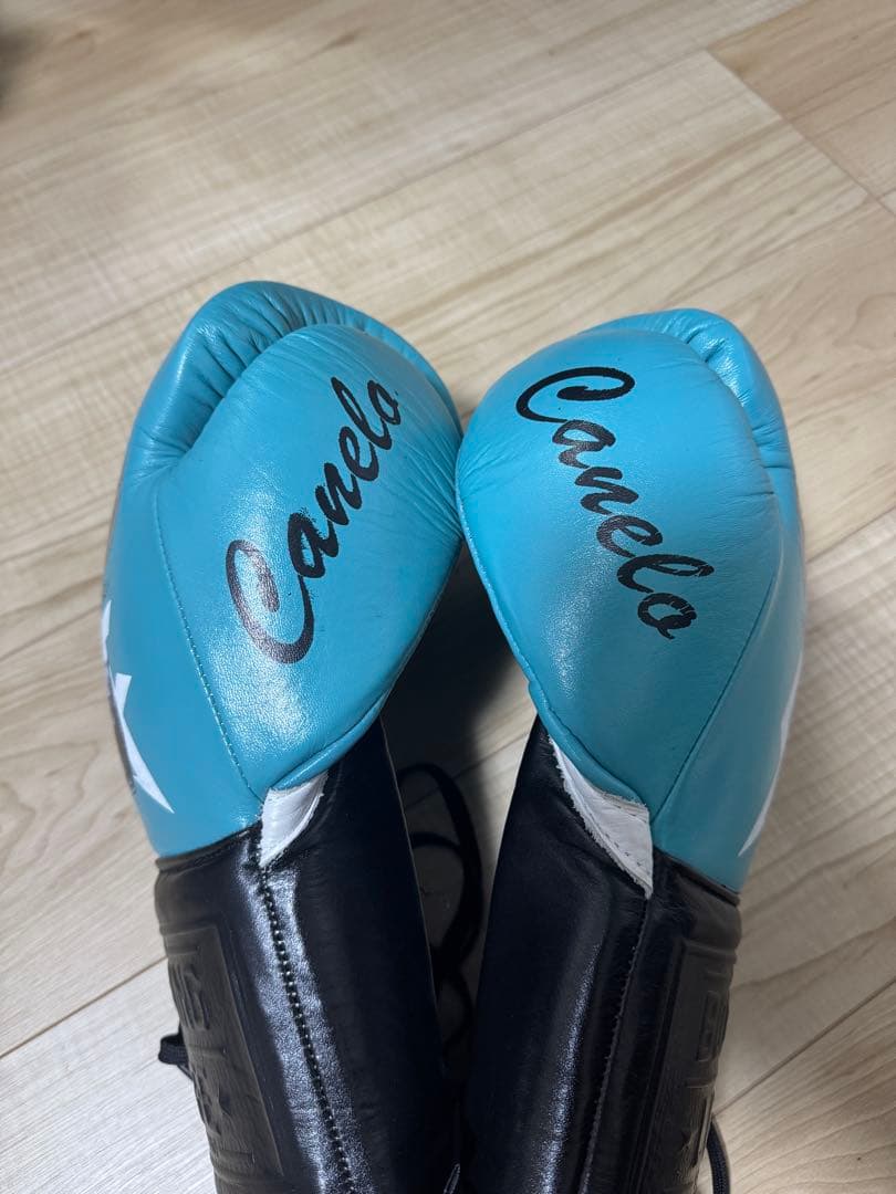 最終値下げ！ノーボクシングノーライフボクシンググローブ12oz ムンギア戦モデル