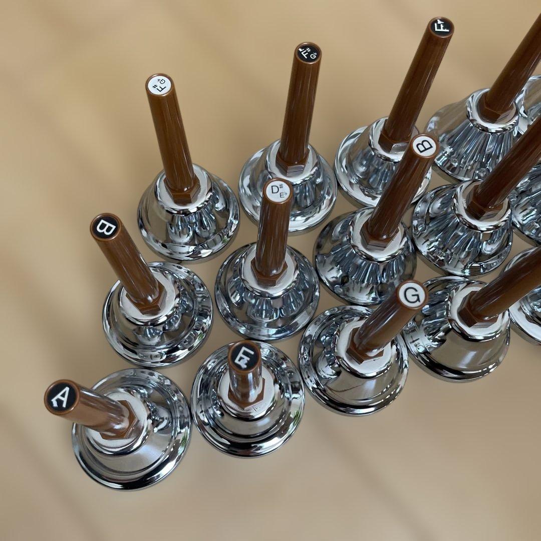 【美品】 ミュージックベル MB-S 23音組 ハンドベル ウチダ 内田洋行