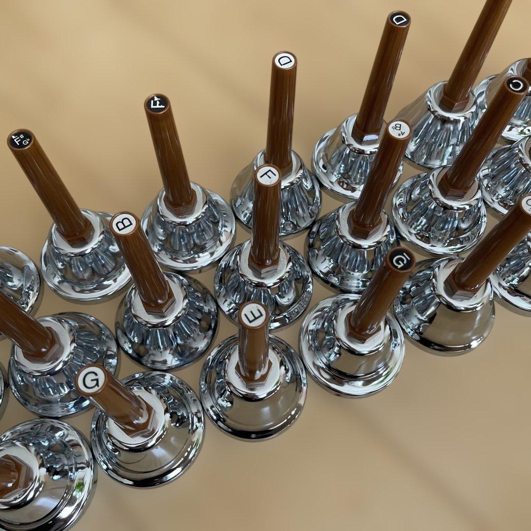 【美品】 ミュージックベル MB-S 23音組 ハンドベル ウチダ 内田洋行