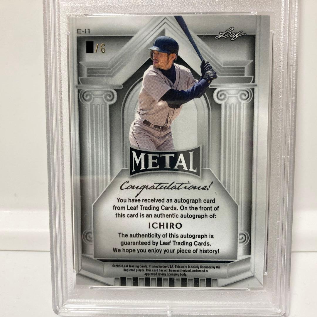 イチロー 直筆サイン PSA10 限定6枚 2023 Leaf